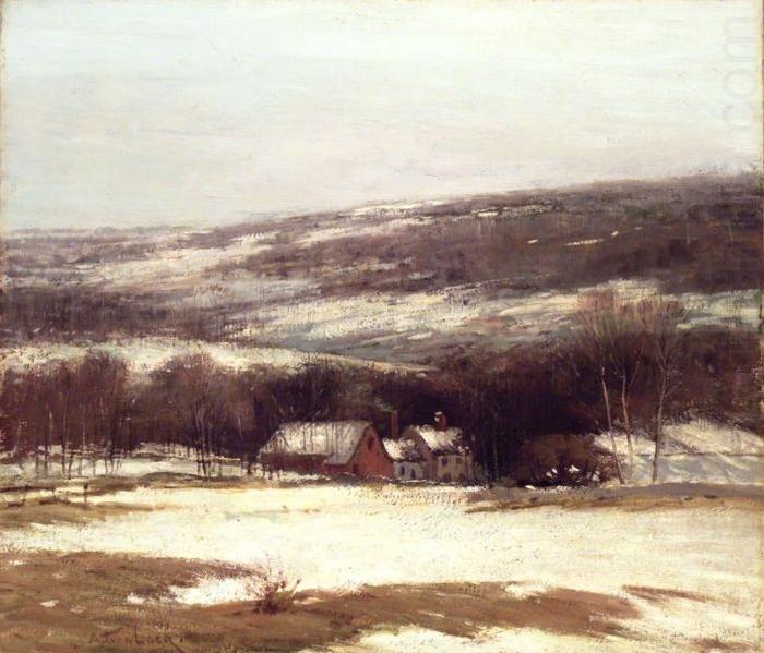 Alexander Theobald Van Laer Winter Landscape china oil painting image